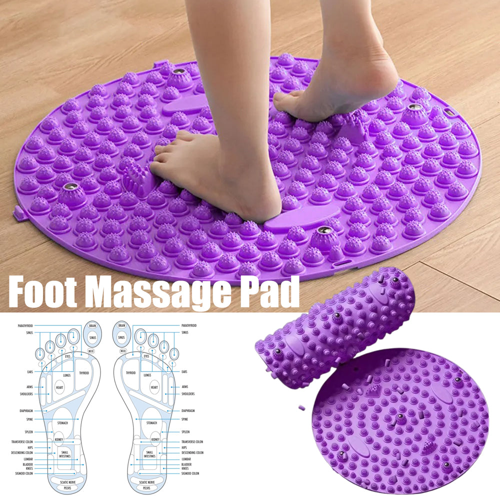 Foot Yoga Acupressure Mat, Fingerpressure Board Foot Massage Pad, Health Walk Pressure Board Training Accessories
