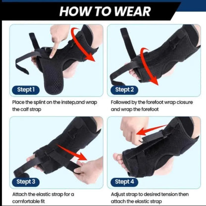 Adjustable Ankle Brace For Plantar Fasciitis Night Splint To Relieve Foot Drop Arch Pain 4