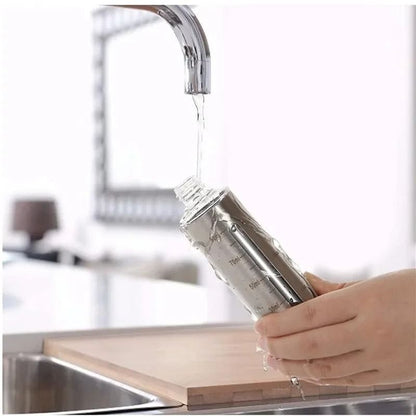 Stainless Steel Olive Oil Spray Bottle With Scale 3