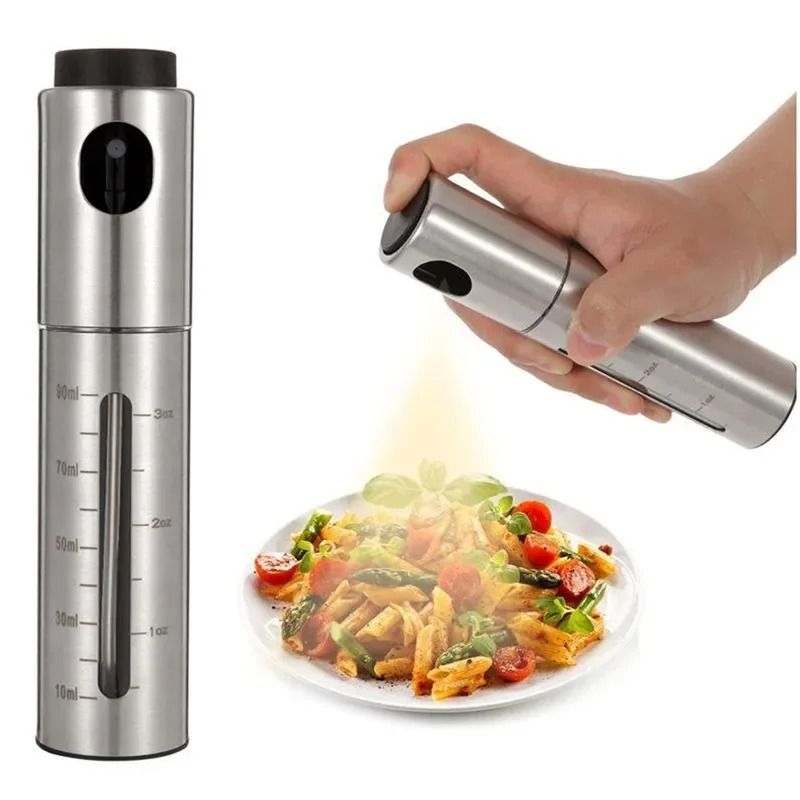 Stainless Steel Olive Oil Spray Bottle With Scale 6