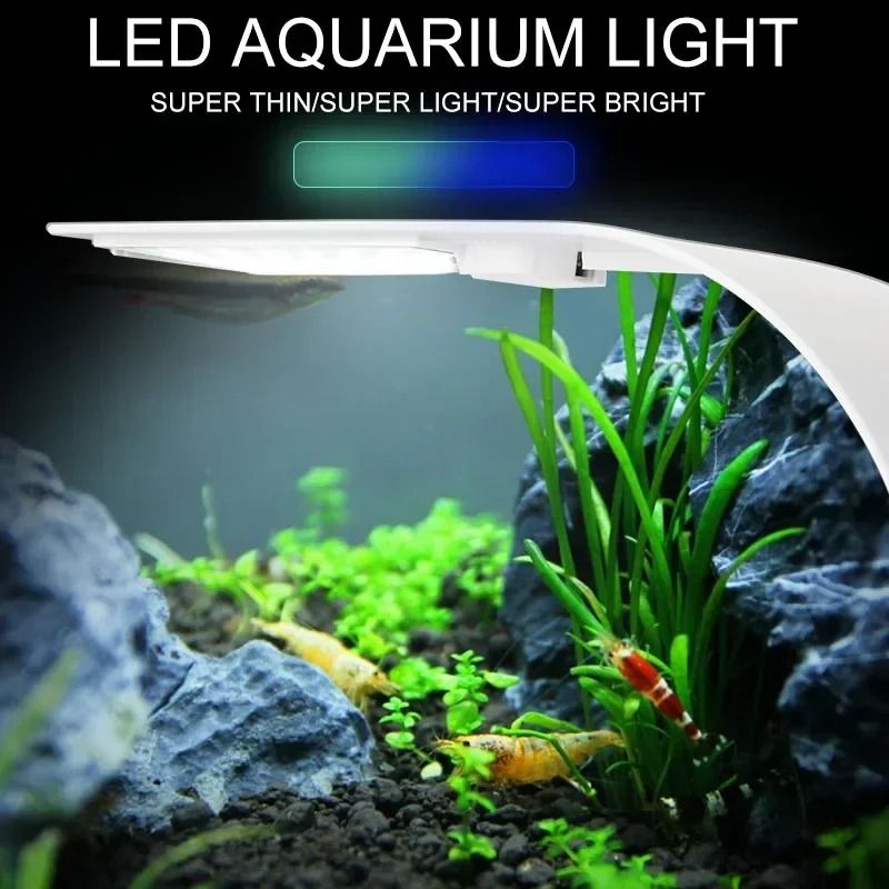 Super Slim LED Aquarium Light With ClipOn Design 2