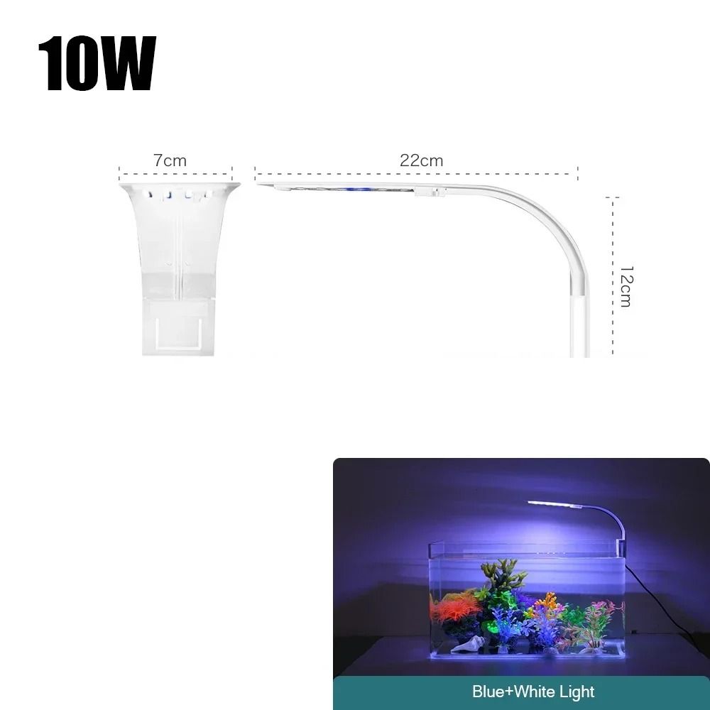 Super Slim LED Aquarium Light With ClipOn Design 10
