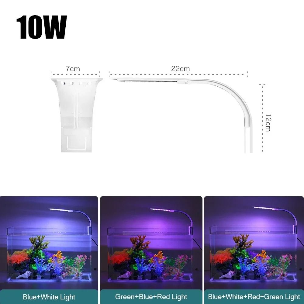 Super Slim LED Aquarium Light With ClipOn Design 11