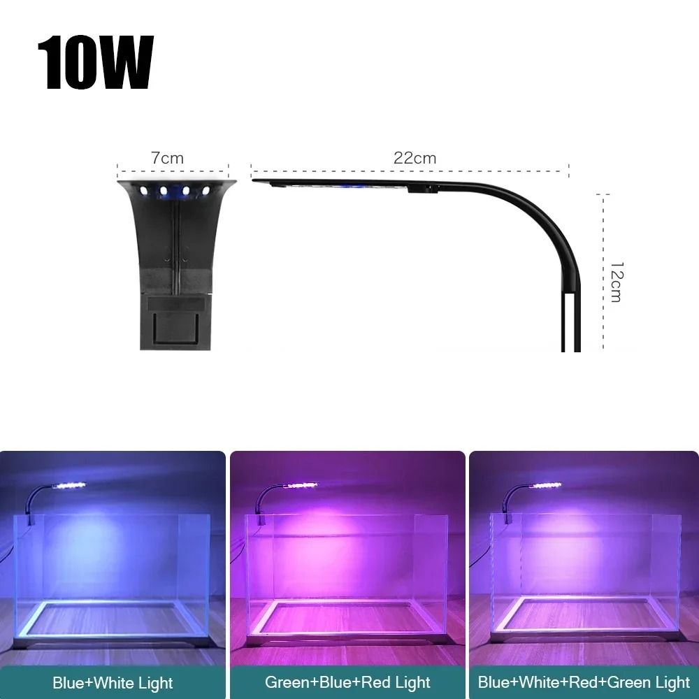Super Slim LED Aquarium Light With ClipOn Design 13