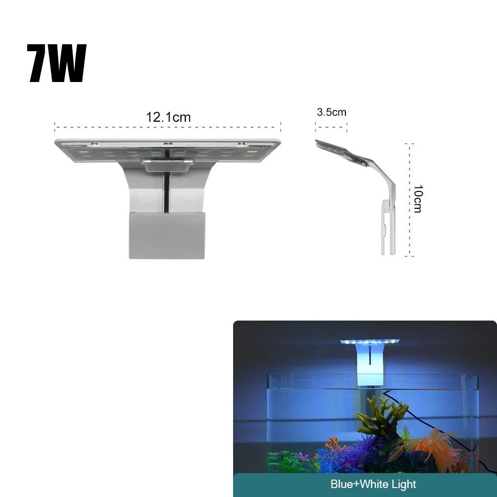 Super Slim LED Aquarium Light With ClipOn Design 7
