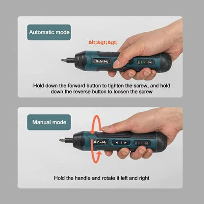 Mini Electric Screwdriver Set USB Rechargeable 3