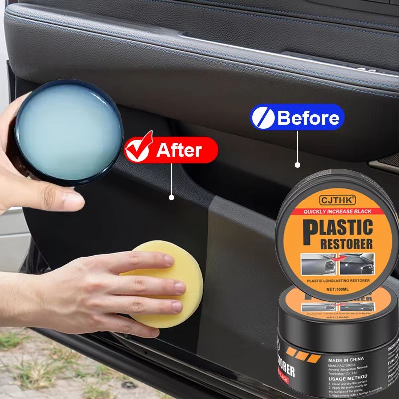Car Plastic Restorer – Back to Black Gloss Auto Polish & Interior Renewal Coating