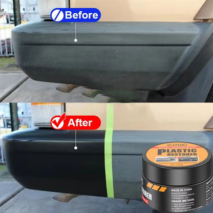 Car Plastic Restorer  Back To Black Gloss Auto Polish  Interior Renewal Coating 1