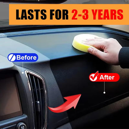 Car Plastic Restorer  Back To Black Gloss Auto Polish  Interior Renewal Coating 3