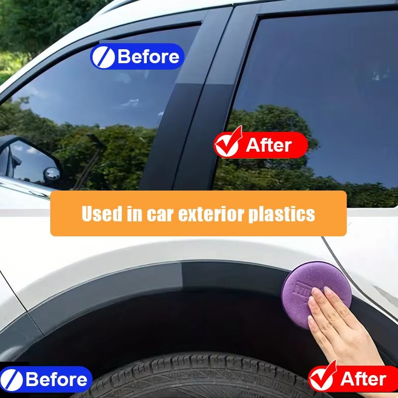 Car Plastic Restorer  Back To Black Gloss Auto Polish  Interior Renewal Coating 5