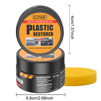 Car Plastic Restorer  Back To Black Gloss Auto Polish  Interior Renewal Coating 7