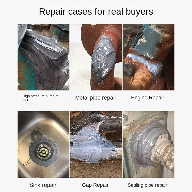 Epoxy Resin Adhesive, Metal Repair Agent for Steel Copper Aluminum, Stone Ceramic, Crack Welding AB Glue