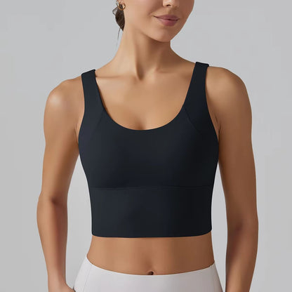 Womens Sports Bra  Shockproof Yoga Bra With Beautiful Back Design For Running Training  Fitness 9
