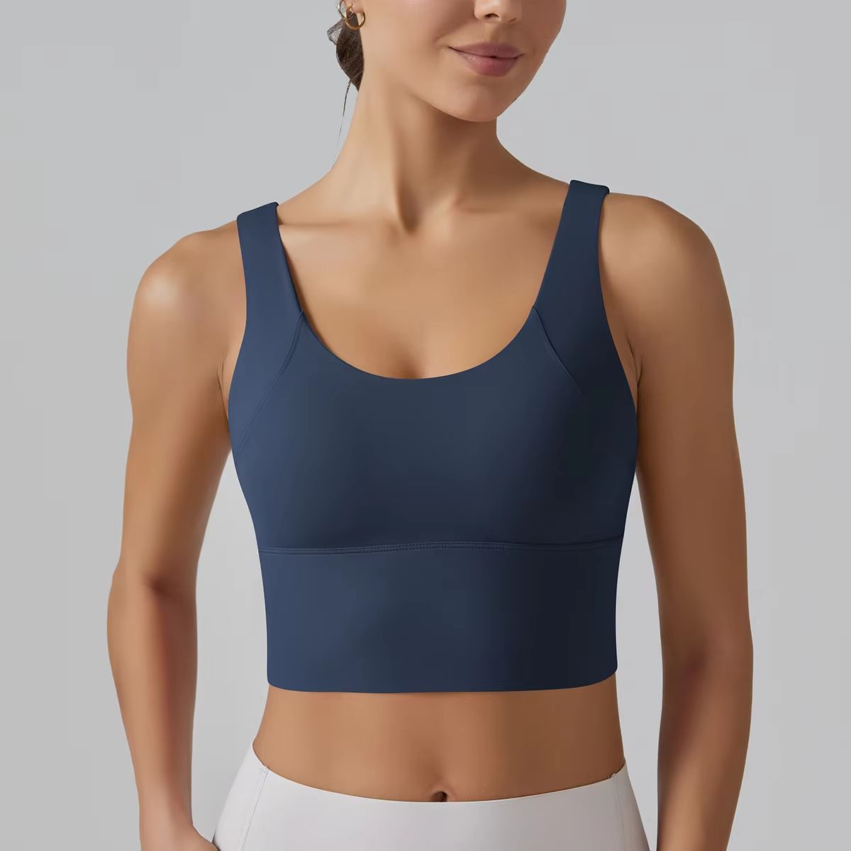 Womens Sports Bra  Shockproof Yoga Bra With Beautiful Back Design For Running Training  Fitness 6