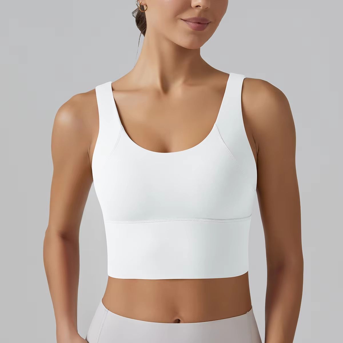 Womens Sports Bra  Shockproof Yoga Bra With Beautiful Back Design For Running Training  Fitness 7