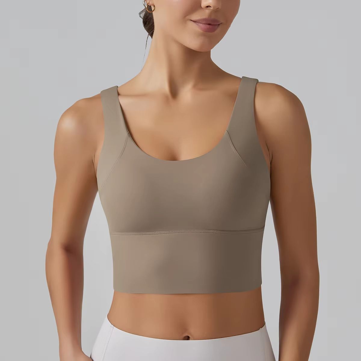 Womens Sports Bra  Shockproof Yoga Bra With Beautiful Back Design For Running Training  Fitness 10