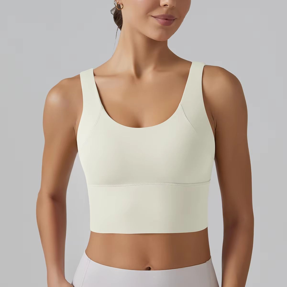 Womens Sports Bra  Shockproof Yoga Bra With Beautiful Back Design For Running Training  Fitness 11
