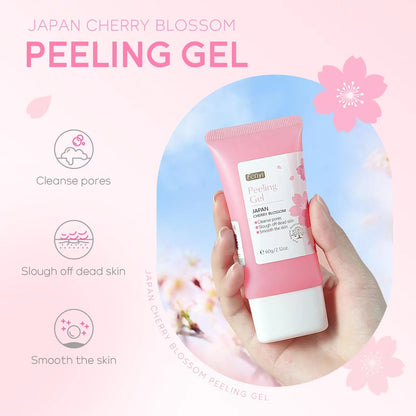Sakura Deep Cleansing Exfoliating Gel  Brightening Moisturizing Facial Scrub For Smooth  Radiant Sk 2