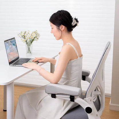 Foam Chair Armrest Pads  Cushioned Elbow Support Pillows For Office Chairs  Armrest Relief 1