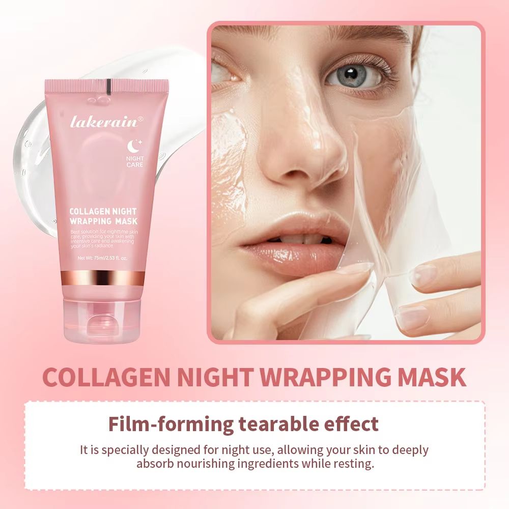 Collagen Jelly Cream  Hydrolyzed Collagen Facial Mask For Overnight Hydration Firming  Moisturizing 3