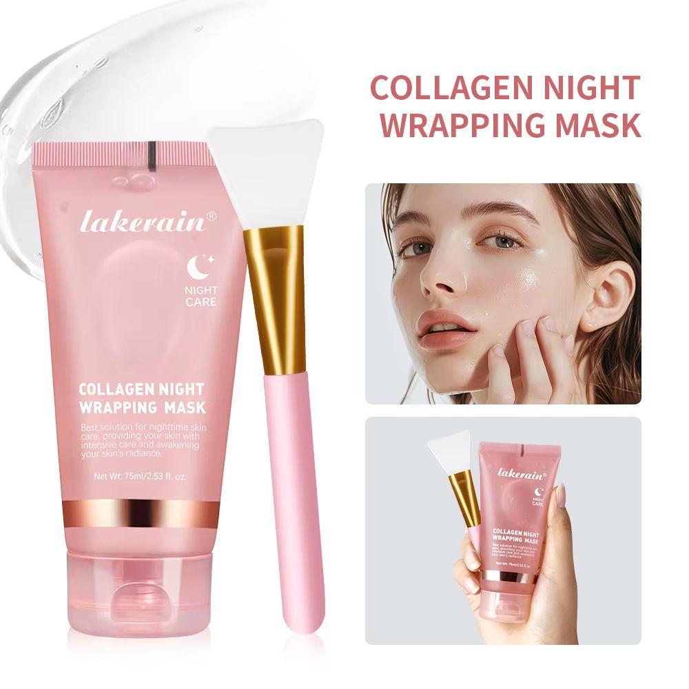 Collagen Jelly Cream  Hydrolyzed Collagen Facial Mask For Overnight Hydration Firming  Moisturizing 5