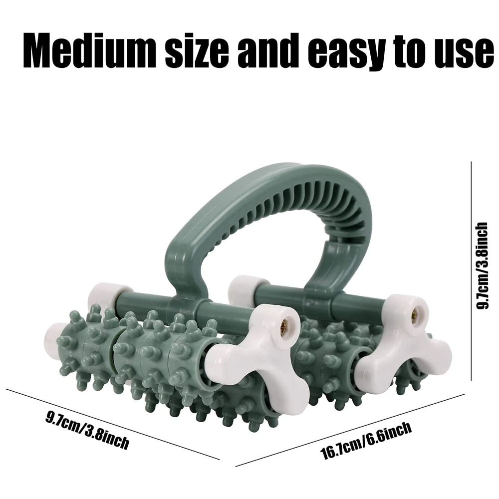 Muscle Fascia Roller Massage Tool AntiCellulite Myofascial Release Roller 5