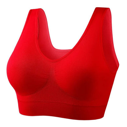 Seamless Plus Size Bralette Wire Free Breathable Comfort Bra 11