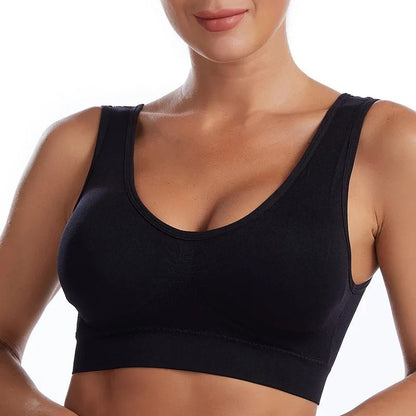 Seamless Plus Size Bralette Wire Free Breathable Comfort Bra 2