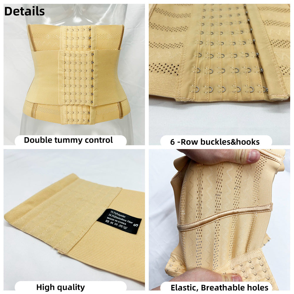 Tummy Control Waist Trainer, Body Shaper Corset Belts, Slimming Sheath for Flat Belly Reductive Shapewear Women