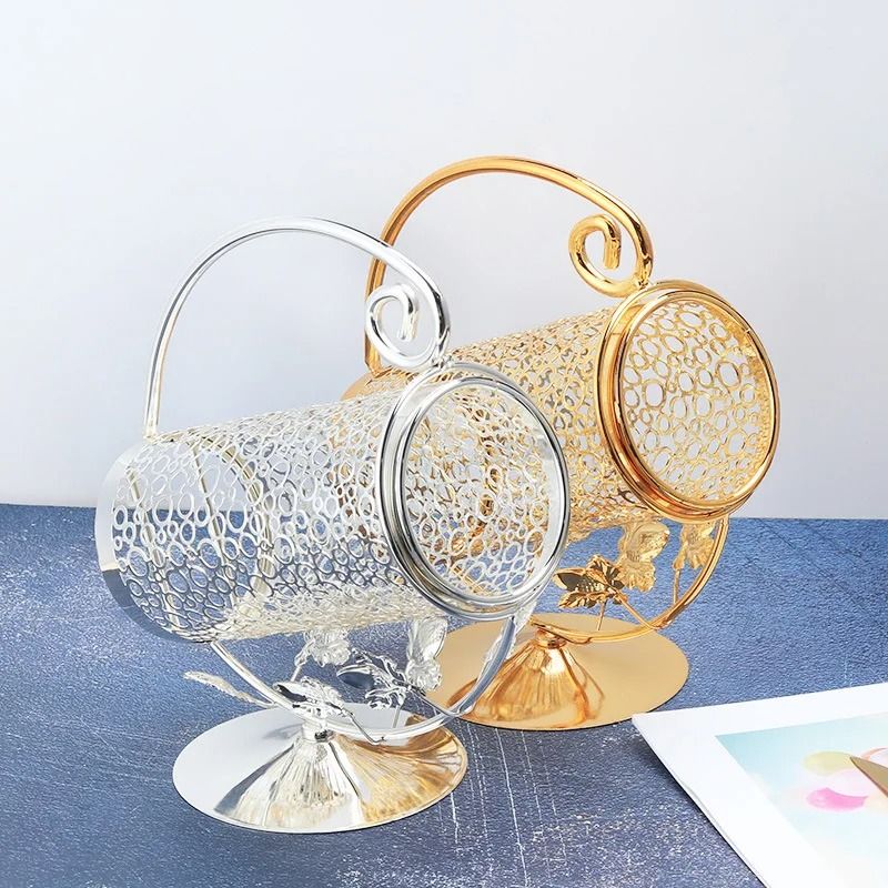 Elegant Iron Art Wine Rack Single Bottle Holder For Home And Bar Decor 2