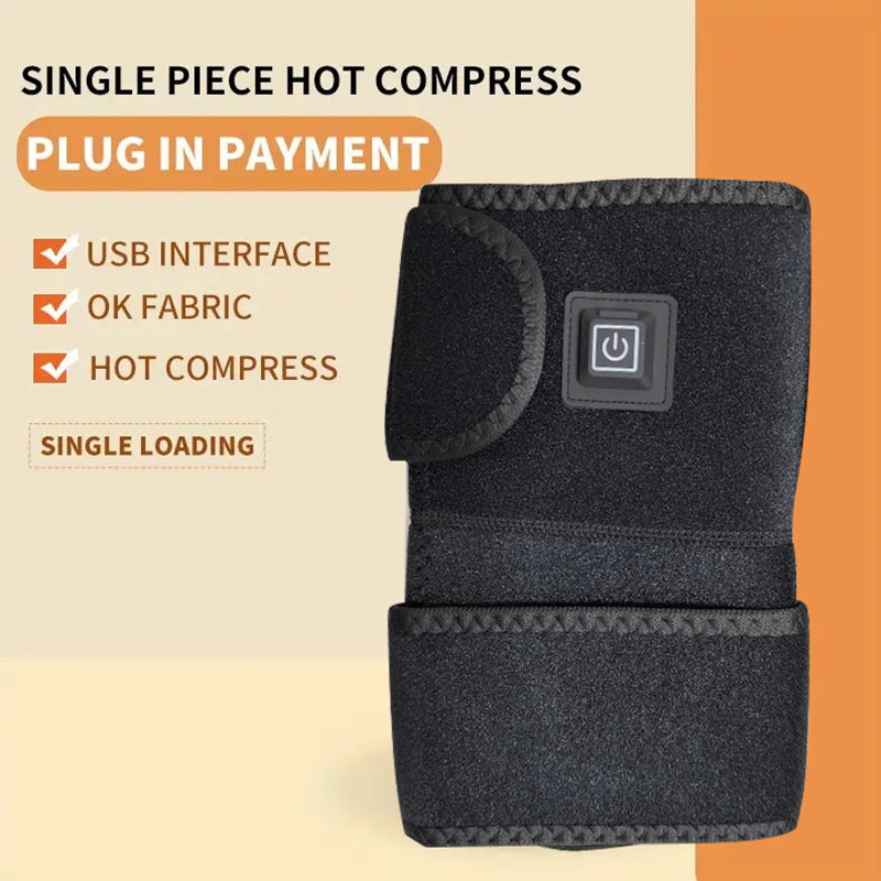 Heated Knee Brace Support, Electric Knee Heating Pad for Arthritis, Cold Leg Warmer