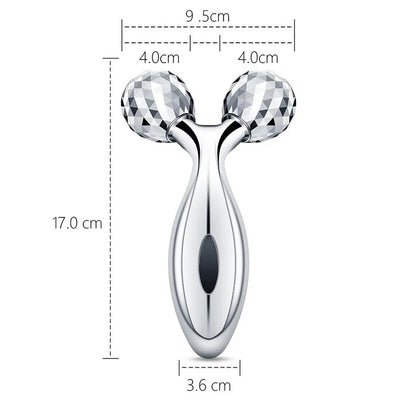 Facial Beauty 3D Roller Massager, Manual Skin Care & Muscle Lifting Massager for Women Men