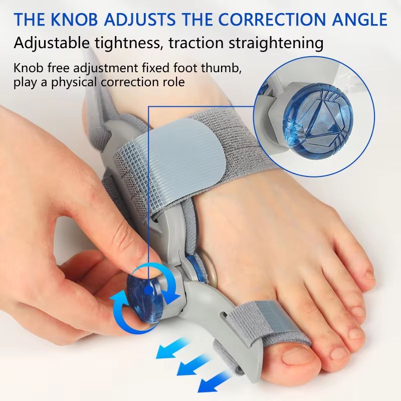 Adjustable Bunion Corrector Toe Separator  Unisex Hallux Valgus Straightener For Pain Relief And Al 2