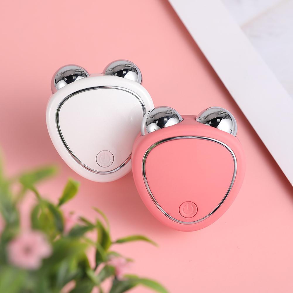 Microcurrent Facial Device Roller EMS Face Lift Massager Machine Rejuvenation  Skin Tightening Tool 2
