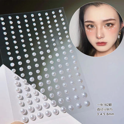 Stickers Rhinestone On The Face, DIY Face Jewels Self Adhesive Temporary Tattoo, Festival Party Diamonds