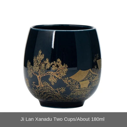 Japanese Style Ceramic Tea Cup 180ml 6