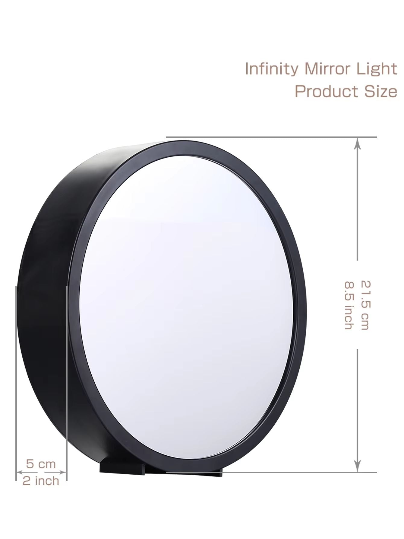 LED Infinity Mirror Light  Wall Or Table Mounted Decorative Lighting 1