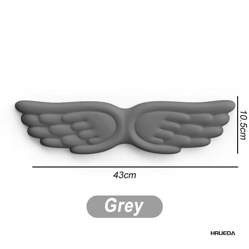 Angel Wing Memory Foam Wrist Rest Set  Ergonomic Keyboard And Mouse Pad Support 13