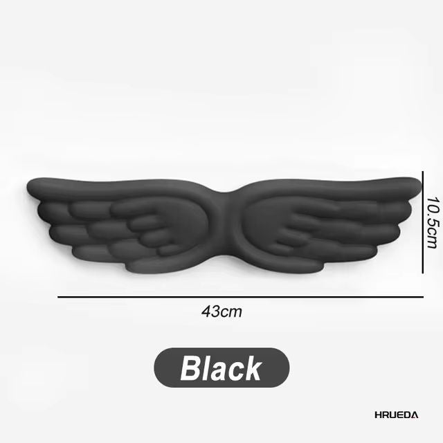 Angel Wing Memory Foam Wrist Rest Set  Ergonomic Keyboard And Mouse Pad Support 15