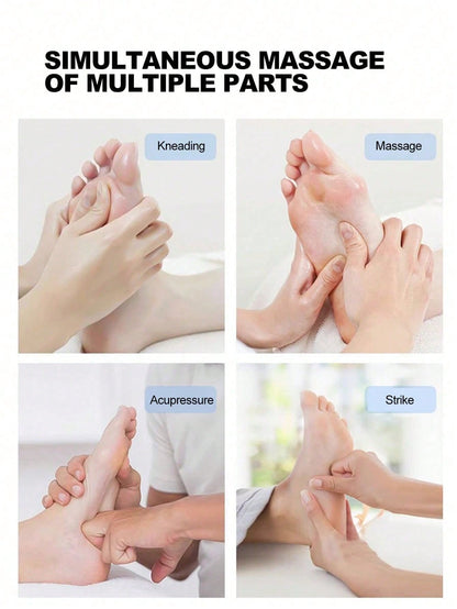 Electric Rechargeable Foot Massager, Improves Circulation, Relaxes Muscles