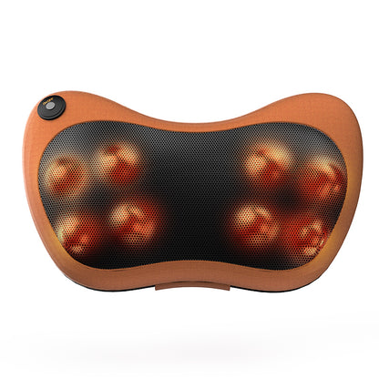 Multifunctional Massage Pillow Cushion for Head Neck Back Waist, Electric Shiatsu Cervical Massager