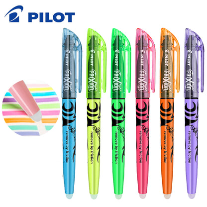 Pilot FRIXION Erasable Highlighters, Student Color Marker Pens, Soft Light Eye Protection, School Supplies