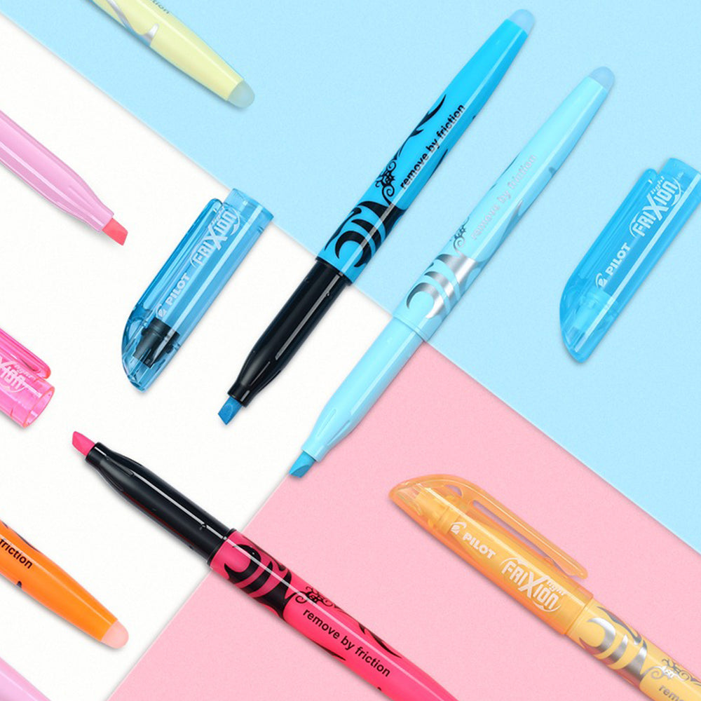 Pilot FRIXION Erasable Highlighters Student Color Marker Pens Soft Light Eye Protection School Supp 3