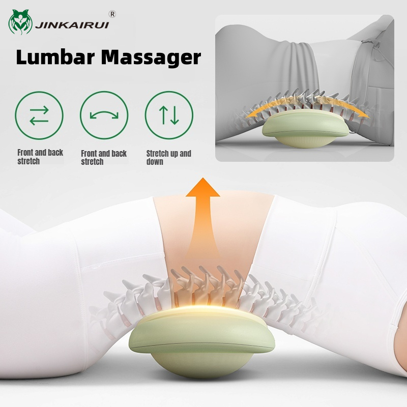 Pulse Heat Lumbar Vertebra Massager Lift Massager Waist Curvature Improvement Compress 1