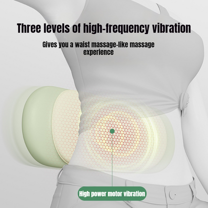 Pulse Heat Lumbar Vertebra Massager Lift Massager Waist Curvature Improvement Compress 2
