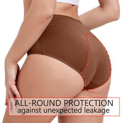 Ultimate Absorption Menstrual Panties For Women Breathable Waterproof Briefs For Period Maternity 1