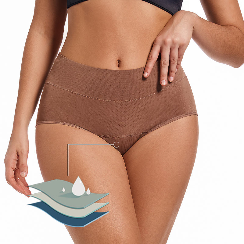 Ultimate Absorption Menstrual Panties For Women Breathable Waterproof Briefs For Period Maternity 2