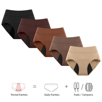 Ultimate Absorption Menstrual Panties For Women Breathable Waterproof Briefs For Period Maternity 4