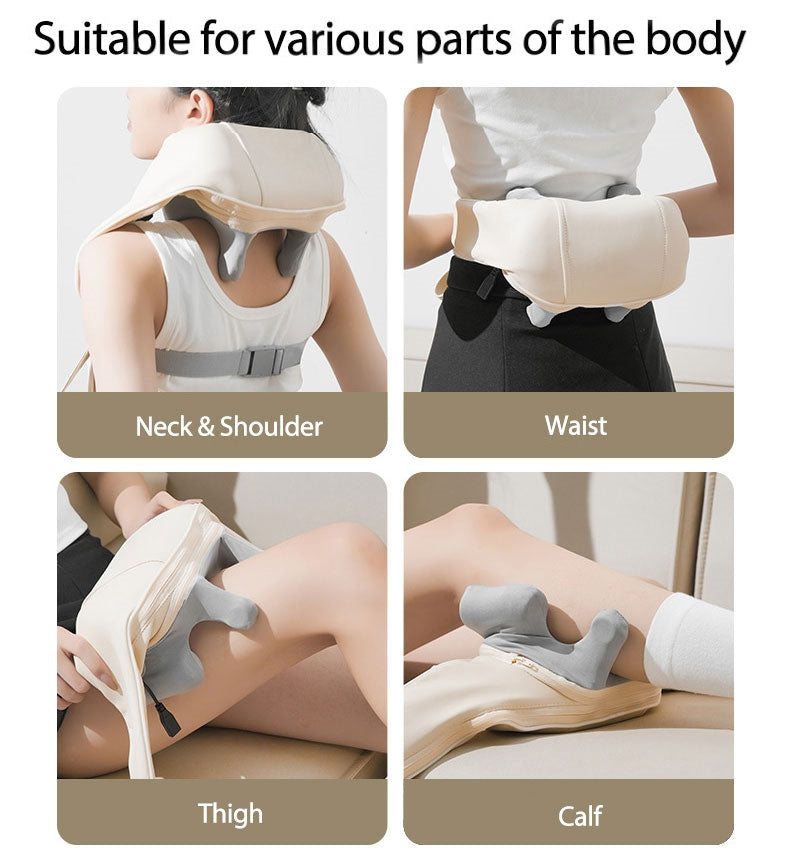 Trapezius Muscle Massager Multifunctional Cervical Massager Shoulder Neck Hot Compress 5