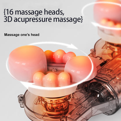 Cervical Massager Neck Massage Pillow Shiatsu Kneaded For Waist Back Shoulder Multifunctional Home  1
